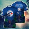 MLB Toronto Blue Jays All Over Print T-Shirt Trending Summer For Fans Baseball 2 MLB Toronto Blue Jays All Over Print T-Shirt Trending Summer For Fans Baseball