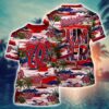MLB Washington Nationals All Over Print T-Shirt Aloha Grand Slam For Fans Sports