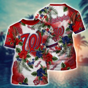 MLB Washington Nationals All Over Print T-Shirt Glamorous Tee For Sports Enthusiasts