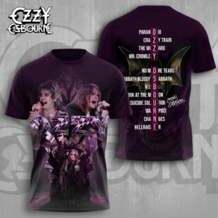 Ozzy Osbourne Fans All Over Print T-Shirt