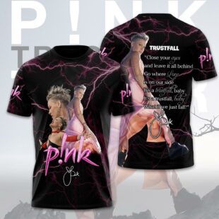 P!nk All Over Print T-Shirt