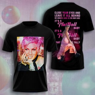 P!nk Music 3D All Over Print T-Shirt