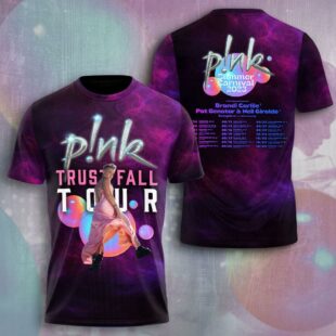 P!nk Music All Over Print T-Shirt