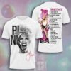 P!nk Songs All Over Print T-Shirt 1 P!nk Songs All Over Print T-Shirt