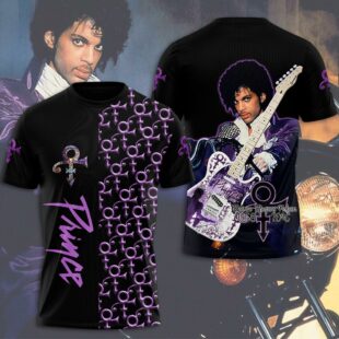Prince Music All Over Print T-Shirt
