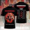 Rammstein 3D All Over Print T-Shirt 1 Rammstein 3D All Over Print T-Shirt