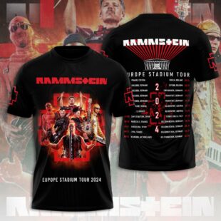 Rammstein 3D All Over Print T-Shirt