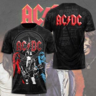 Rock ACDC Music 3D All Over Print T-Shirt
