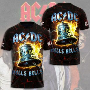 Rock ACDC Music Band 3D All Over Print T-Shirt