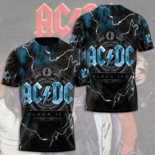 Rock ACDC Music Band All Over Print T-Shirt
