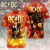 Rock Music ACDC All Over Print T-Shirt 1 Rock Music ACDC All Over Print T-Shirt