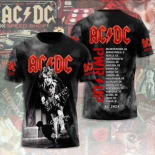 Rock Music ACDC Band All Over Print T-Shirt