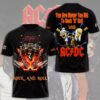 Rock Music Songs ACDC All Over Print T-Shirt 2 Rock Music Songs ACDC All Over Print T-Shirt