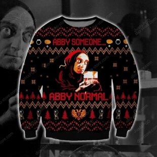 Abby Normal Ugly Christmas Sweater