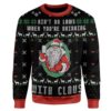 Ain't No Law When Drinking With Claws Ugly Christmas Sweater 2 Ain't No Law When Drinking With Claws Ugly Christmas Sweater