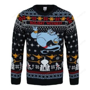 Aladdin Genie Ugly Christmas Sweater