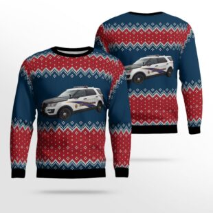 Alaska State Troopers Ford Ugly Christmas Sweater