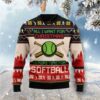 All I Want For Christmas Is More Time For Softball Ugly Christmas Sweater
