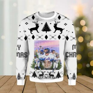 All Star Ballot Mets 2023 Ugly Christmas Sweater