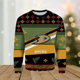 Anaheim Ducks Est 1993 Ugly Christmas Sweater