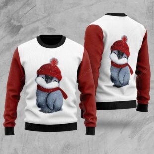 Baby Penguin Ugly Christmas Sweater