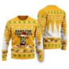 Baby Yoda Hamilton Tiger-Cats Ugly Christmas Sweater 1 Baby Yoda Hamilton Tiger-Cats Ugly Christmas Sweater