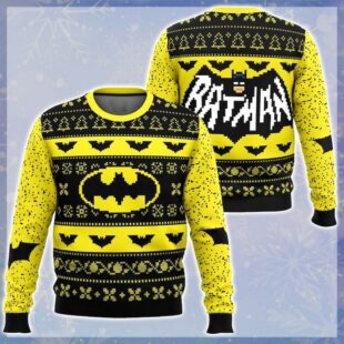 Batman's Ugly Christmas Sweater