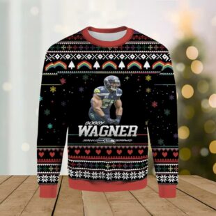 Bobby Wagner Seattle Seahawks Ugly Christmas Sweater