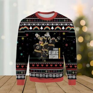 Boston Bruins Est 1924 Ugly Christmas Sweater