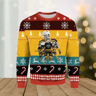 Boston Bruins Tower Team Ugly Christmas Sweater