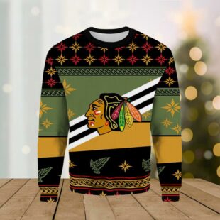 Chicago Blackhawks EST. 1926 Ugly Christmas Sweater