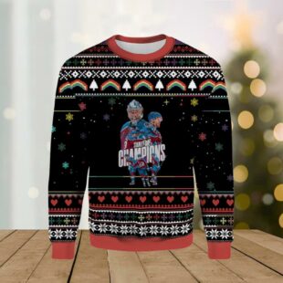 Colorade Avalanche Stanley Cup Champions Ugly Sweater