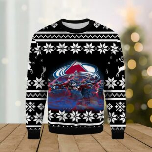 Colorado Avalanche Find A Way Ugly Christmas Sweater