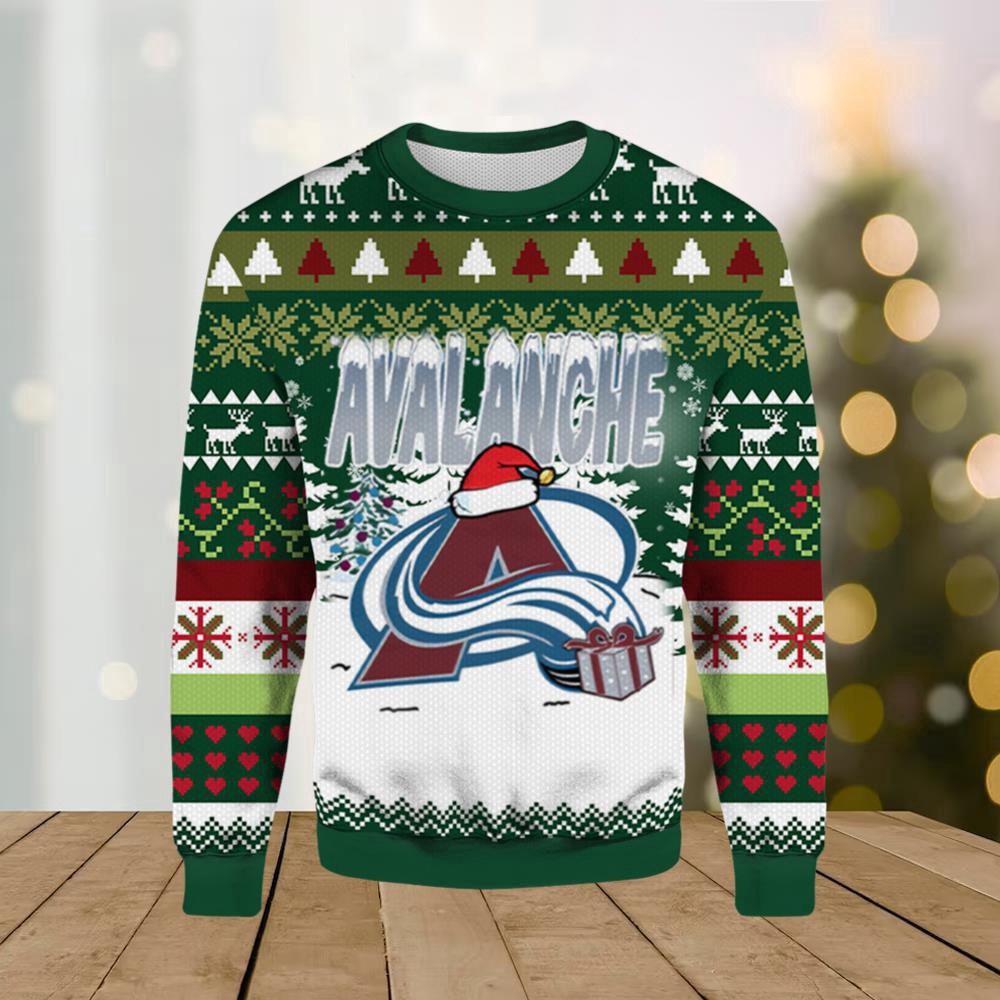 Colorado Avalanche Vintage NHL Ugly Christmas Sweater
