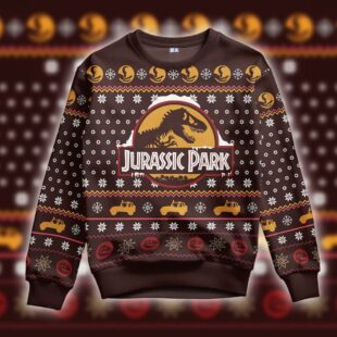 Dinosaur Ugly Christmas Sweater